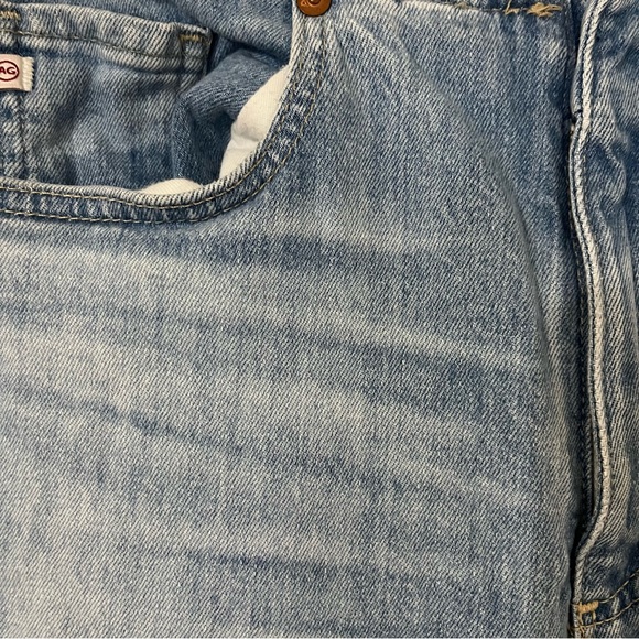 Adriano Goldschmied Etta Jeans Wide Leg Crop Sunlight Blue Size 26R - Picture 2 of 6